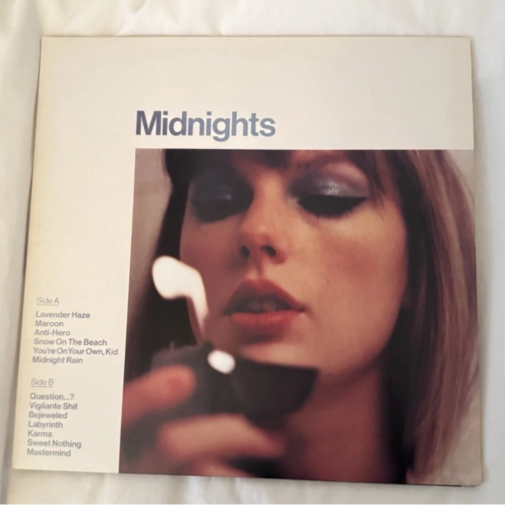 Taylor Swift Midnights Vinyl - blue